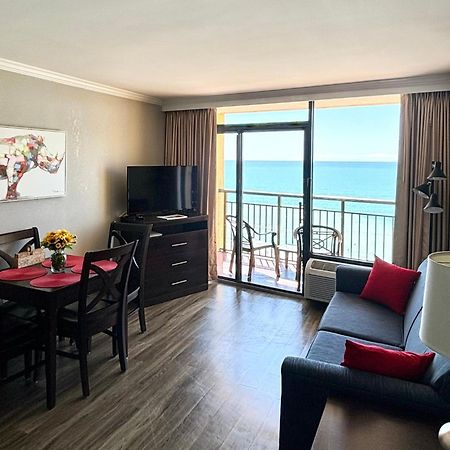 Azure Bliss Oceanfront Condo Sleeps 6 เมอร์เทิลบีช ภายนอก รูปภาพ