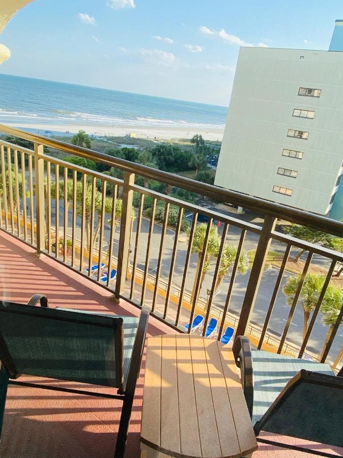 Azure Bliss Oceanfront Condo Sleeps 6 เมอร์เทิลบีช ภายนอก รูปภาพ