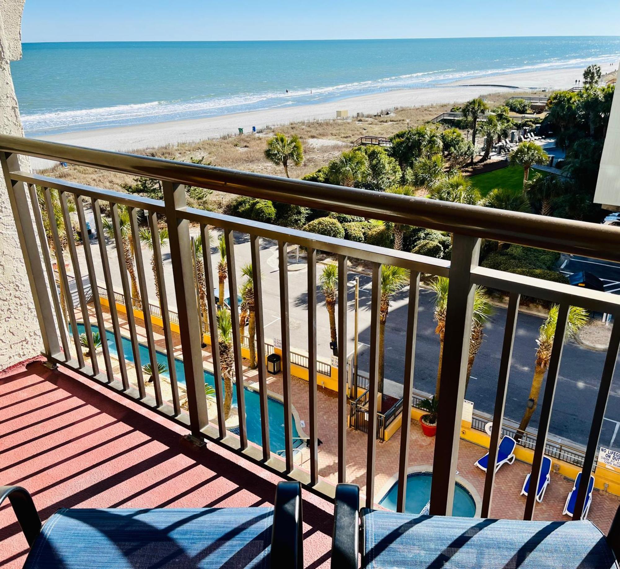 Azure Bliss Oceanfront Condo Sleeps 6 เมอร์เทิลบีช ภายนอก รูปภาพ