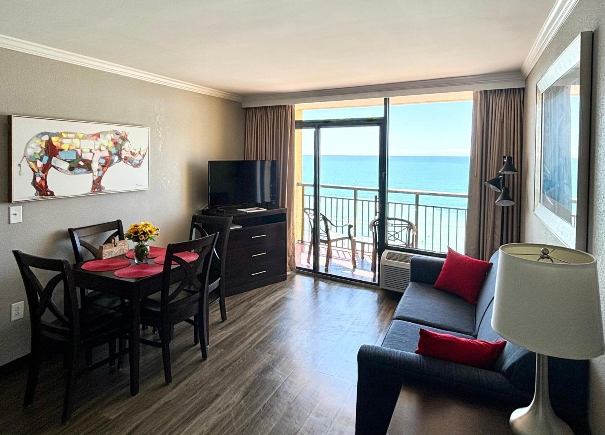 Azure Bliss Oceanfront Condo Sleeps 6 เมอร์เทิลบีช ภายนอก รูปภาพ